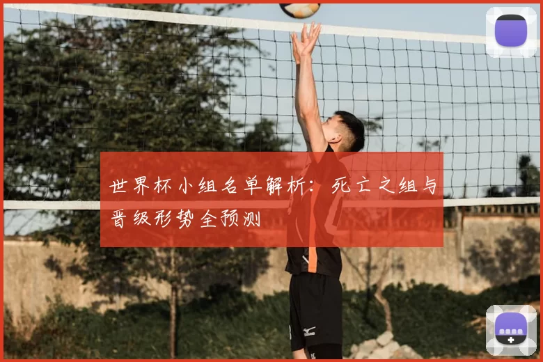 世界杯小组名单解析：死亡之组与晋级形势全预测