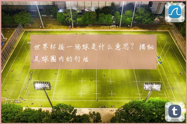 世界杯接一场球是什么意思？揭秘足球圈内的行话