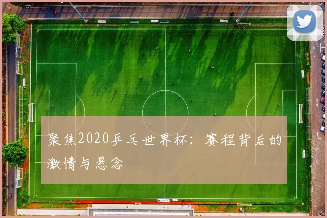 聚焦2020乒乓世界杯:赛程背后的激情与悬念